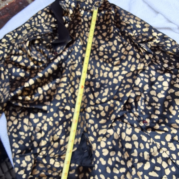 Centre Ville vintage French Golden leopard button down 2X ..14-18 - Picture 12 of 14
